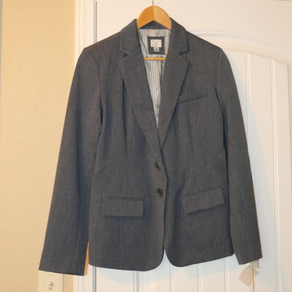 A New Day Blazer - Sz 6 Gray
